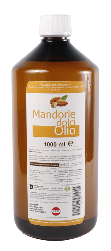 MANDORLE DOLCI OLIO 1000 ML - farmagiri