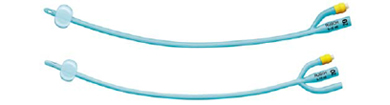 CATETERE VESCICALE A PERMANENZA FOLEY SILASIL PLUS ADULTO PER IRRIGAZIONE A 2 VIE CON PALLONCINO IN SILICONE 2 FORI LATERALI CH18 1 PEZZO - farmagiri