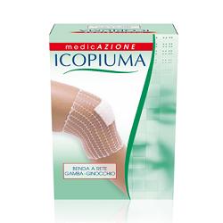 ICOPIUMA BENDA A COMPRESSIONE FISIOLOGICA PER GAMBA E GINOCCHIO CAL 5 1 PEZZO - farmagiri