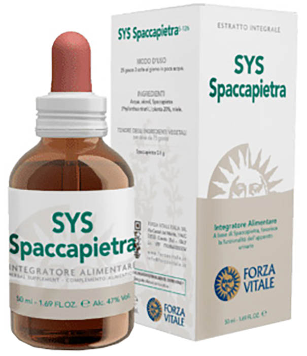 SYS SPACCAPIETRA GOCCE 50 ML - farmagiri