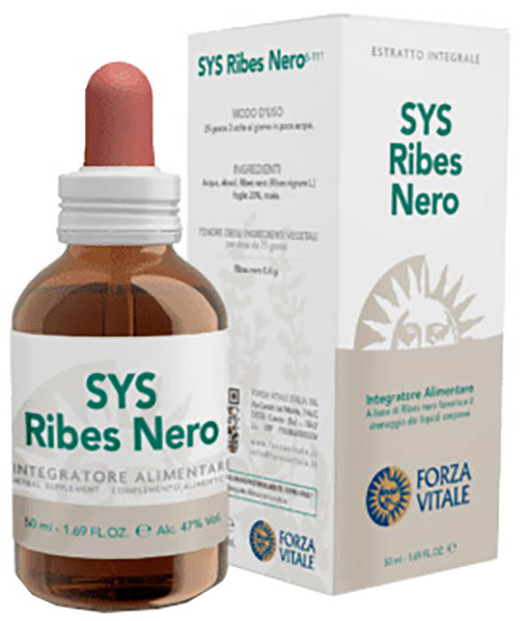 SYS RIBES NERO GOCCE 50 ML - farmagiri