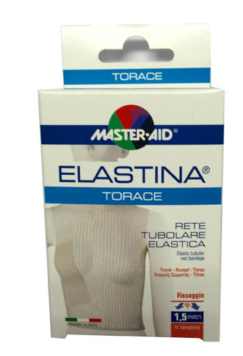 RETE TUBOLARE ELASTICA IPOALLERGENICA MASTER-AID ELASTINA TORACE 5 MT IN TENSIONE CALIBRO 8 CM - farmagiri
