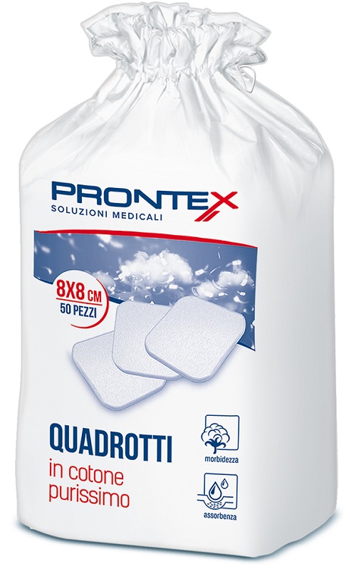 COTONE IDROFILO PRONTEX QUADROTTI - farmagiri