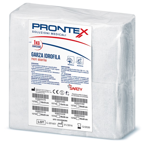 PRONTEX GARZA 10X10CM 1KG - farmagiri