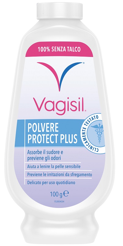 VAGISIL POLVERE PROTECT PLUS IGIENE FEMMINILE 100 G - farmagiri