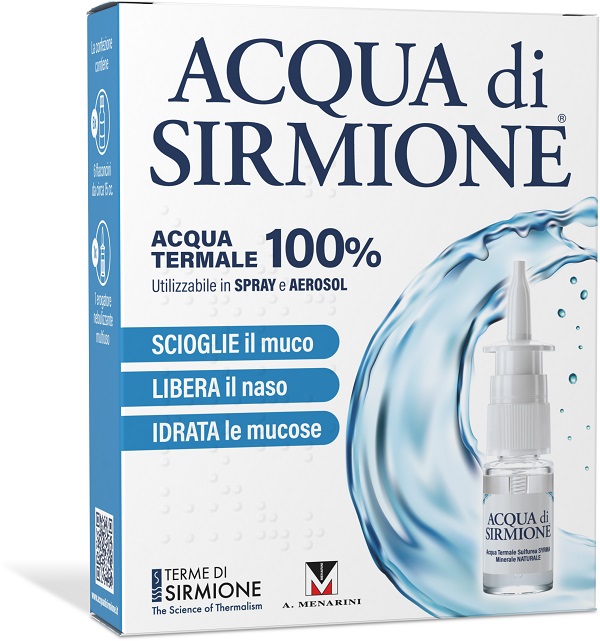 ACQUA SIRMIONE MINERALE NATURALE 6 FIALE 15 ML - farmagiri