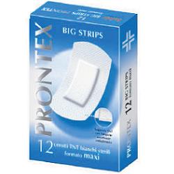 CEROTTO PRONTEX BIG STRIPS ASTUCCIO DA 12 PEZZI FORMATO MAXI - farmagiri