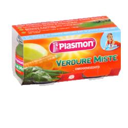 PLASMON OMOGENEIZZATO VERDURE MISTE 80 G X 2 PEZZI - farmagiri