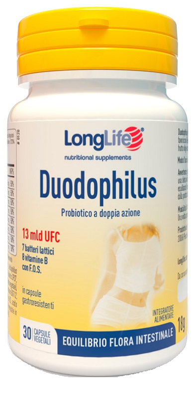 LONGLIFE DUODOPHILUS 30 CAPSULE VEGETALI - farmagiri