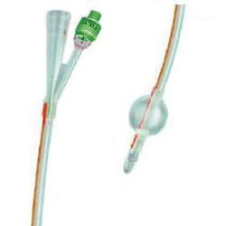 CATETERE FOLEY IN SILICONE TRASPARENTE A 2 VIE CON PALLONCINO 5-10ML DIAMETRO CH22 7,33MM LUNGHEZZA 40CM - farmagiri