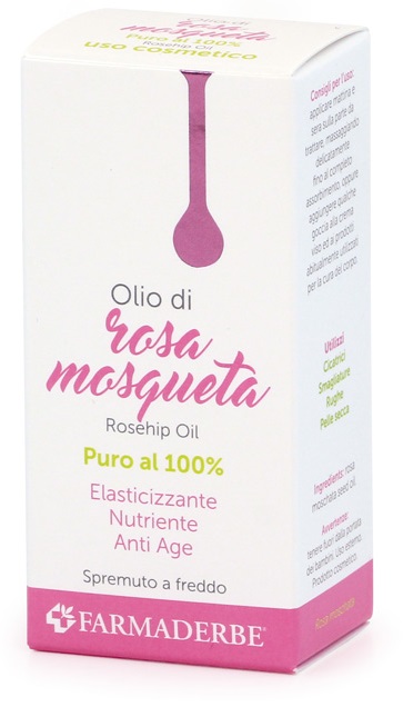 OLIO DI ROSA MOSQUETA PURO 100% 15 ML - farmagiri