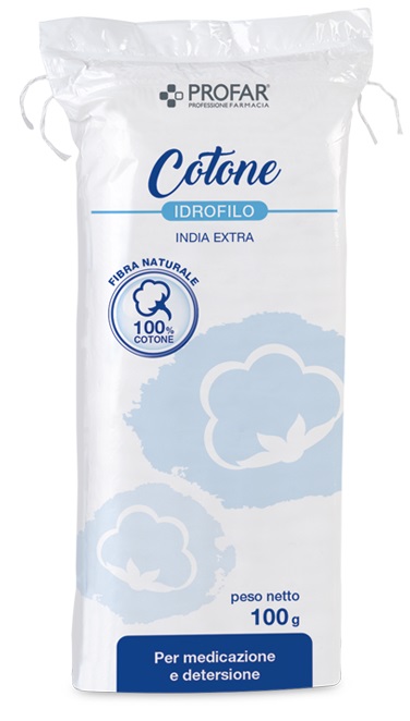 COTONE IDROFILO PROFAR INDIA EXTRA 100 G - farmagiri