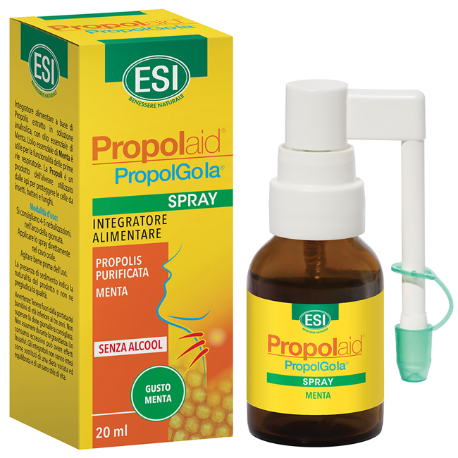 ESI PROPOLAID SPRAY GOLA ANALCOLICO MENTA 20 ML - farmagiri