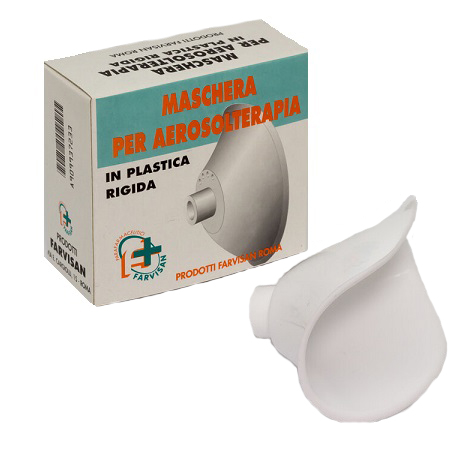 MASCHERA IN PLASTICA. RICAMBIO PER AEROSOLTERAPIA - farmagiri