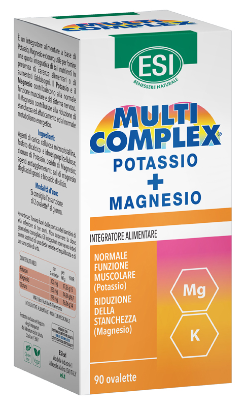 ESI MULTICOMPLEX POTASSIO MG 90 OVALETTE - farmagiri