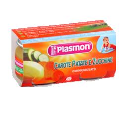 PLASMON OMOGENEIZZATO CAROTA/PATATA/ZUCC 80 G X 2 PEZZI - farmagiri