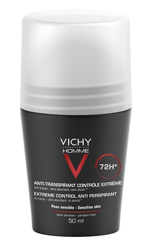 VICHY HOMME DEO ROLL-ON ANTI-TRASPIRANTE 50 ML - farmagiri
