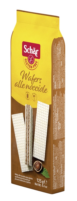 SCHAR WAFERS ALLE NOCCIOLE 125 G - farmagiri