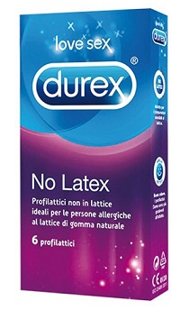 PROFILATTICO DUREX NO LATEX 6 PEZZI - farmagiri