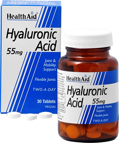 ACIDO IALURONICO HYALURONIC ACID 55MG 30 COMPRESSE - farmagiri