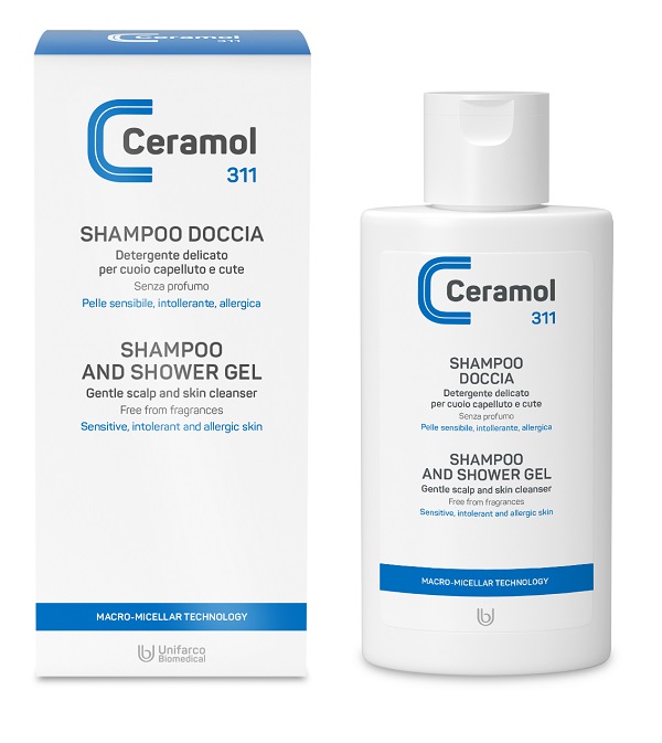 CERAMOL SHAMPOO DOCCIA 200 ML - farmagiri