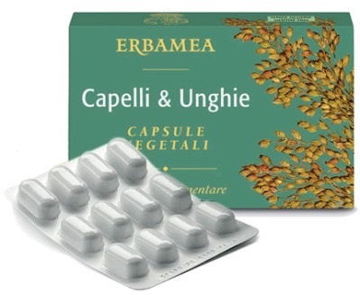 CAPELLI & UNGHIE 24 CAPSULE VEGETALI - farmagiri