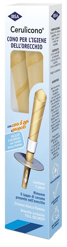 CERULICONO CONO AURICOLARE 2 PEZZI - farmagiri