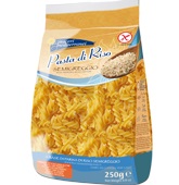 PIACERI MEDITERRANEI PASTA RISO FUSILLI 250 G - farmagiri