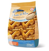 PIACERI MEDITERRANEI PASTA RISO RIGATONI 250 G - farmagiri