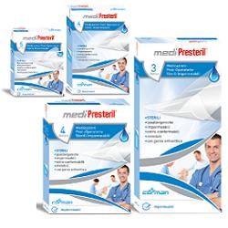 MEDICAZIONE POST OPERATORIA MEDIPRESTERIL IMPERMEABILE 7,5X5CM 5 PEZZI - farmagiri