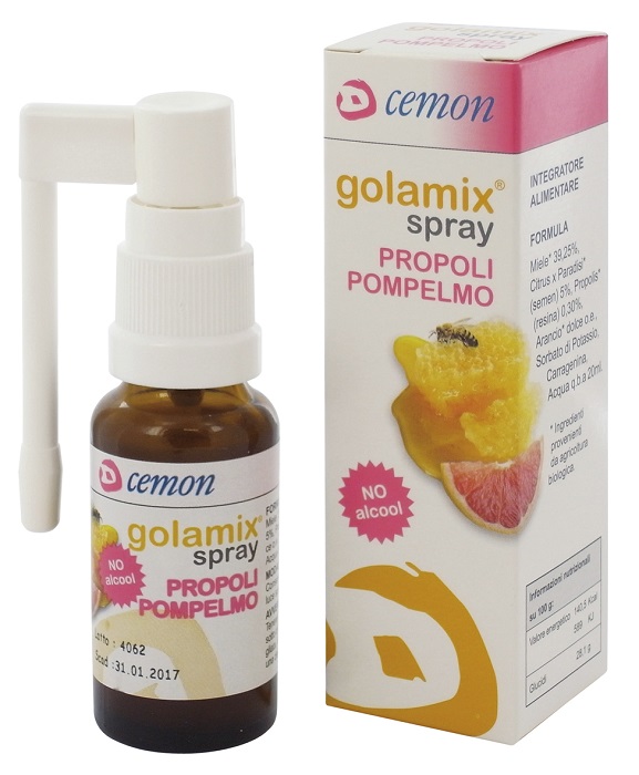 GOLAMIX SPRAY - PROPOLI POMPELMO 20 ML - farmagiri