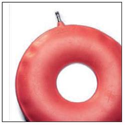 CIAMBELLA PER INVALIDI GONFIABILE IN GOMMA TEAM DELUXE IN SACCHETTO DIAMETRO 40 CM 1 PEZZO - farmagiri
