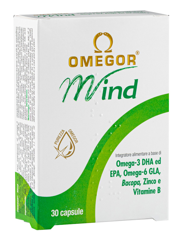 OMEGOR MIND 30 CAPSULE MOLLI - farmagiri
