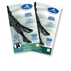 CALZA UOMO COTONE 70 DENARI  MEDIA BLU - farmagiri