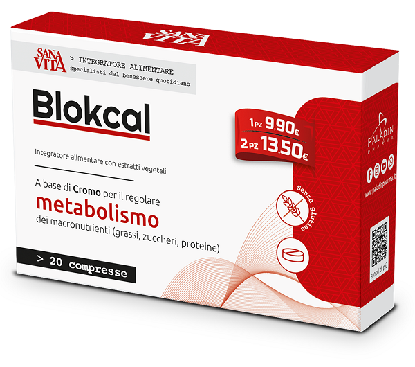 SANAVITA BLOKCAL 20 COMPRESSE - farmagiri