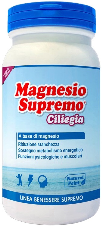 MAGNESIO SUPREMO CILIEGIA POLVERE 150 G - farmagiri