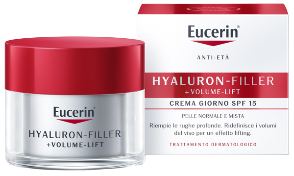 EUCERIN HYALURON FILLER VOLUME GIORNO PELLE NORMALE MISTA 50 ML - farmagiri