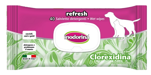 SALVIETTE CLOREXIDINA INODORINA 40 PEZZI - farmagiri