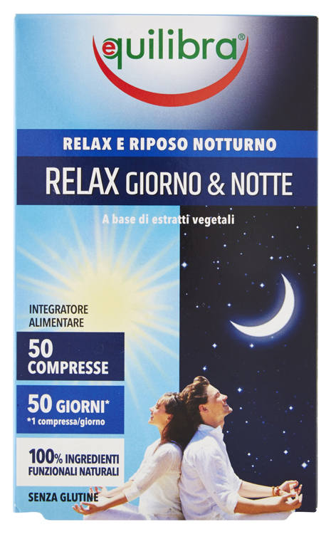 RELAX GIORNO & NOTTE 50 COMPRESSE - farmagiri