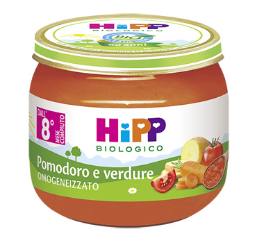 HIPP BIO HIPP BIO OMOGENEIZZATO SUGO POMODORO VERDURE 2X80 G - farmagiri