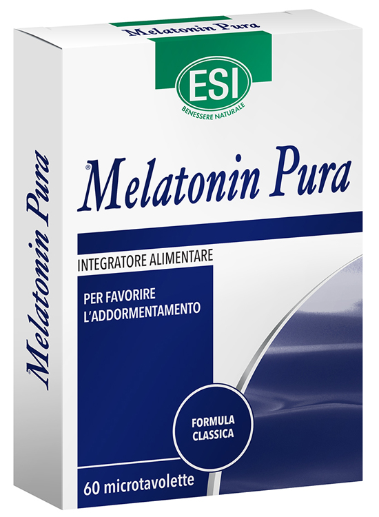 ESI MELATONIN PURA 60 MICROTAVOLETTE - farmagiri