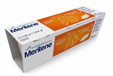 MERITENE CREMA VANIGLIA 3 VASETTI X 125 G - farmagiri