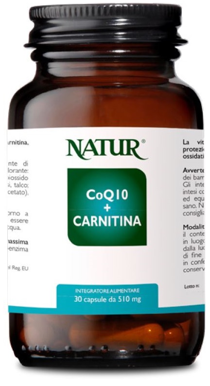 COQ10+CARNITINA 30 CAPSULE - farmagiri