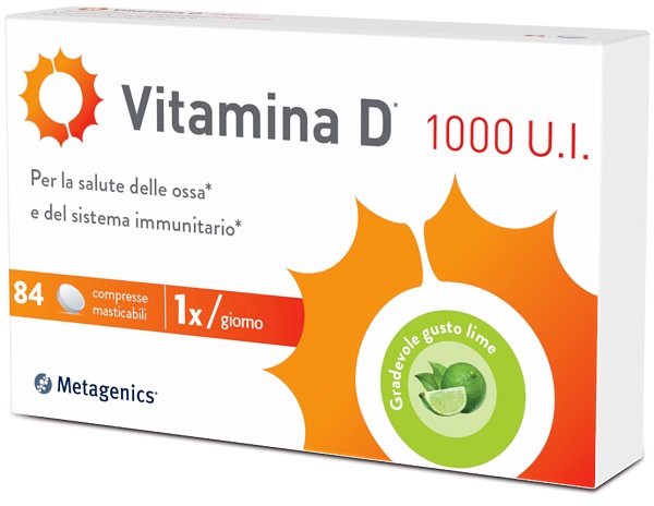 VITAMINA D 1000 UI 84 COMPRESSE MASTICABILI - farmagiri