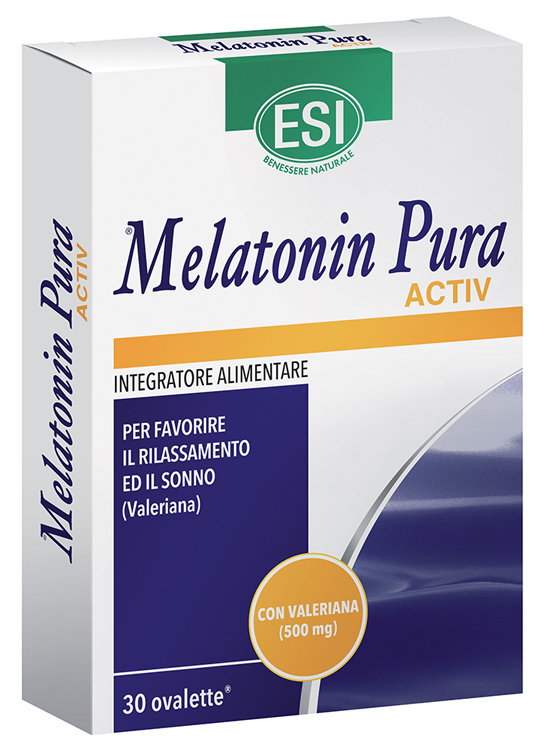 ESI MELATONIN PURA ACTIV 30 OVALETTE - farmagiri