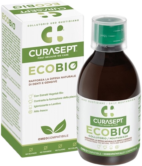 CURASEPT COLLUTORIO ECOBIO 300 ML PHARMADENT - farmagiri