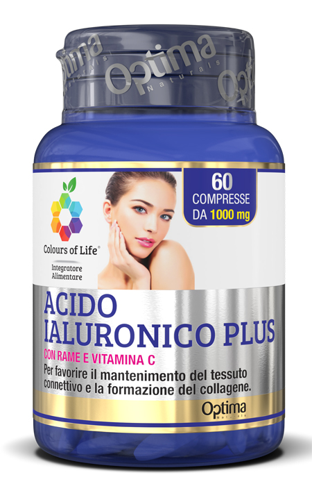 COLOURS OF LIFE ACIDO IALURONICO PLUS 60 COMPRESSE 1000 MG - farmagiri