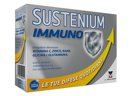 SUSTENIUM IMMUNO ENERGY 14 BUSTINE DA 4,5 G - farmagiri
