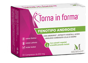TORNA IN FORMA FENOTIPO ANDROIDE 30 COMPRESSE - farmagiri