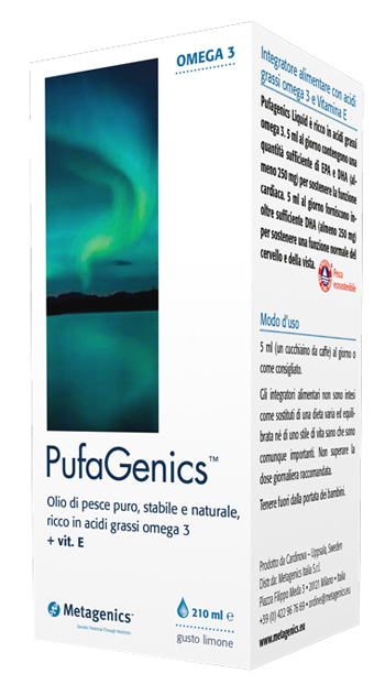 PUFAGENICS LIQUID LIMONE 210 ML - farmagiri